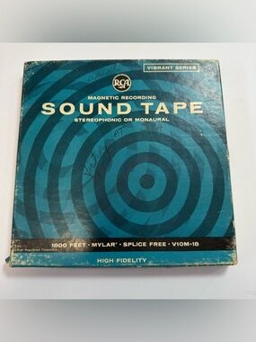 Vibrant Series Blue Sound Tape - Magnetic Recording